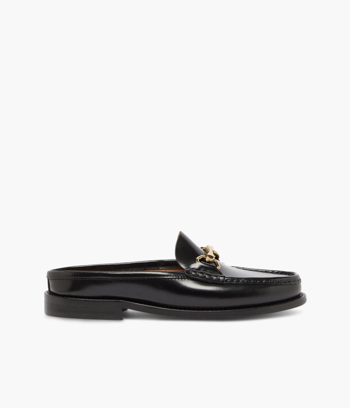 Black Leather Jonak Loafers for women Woman main image 2
