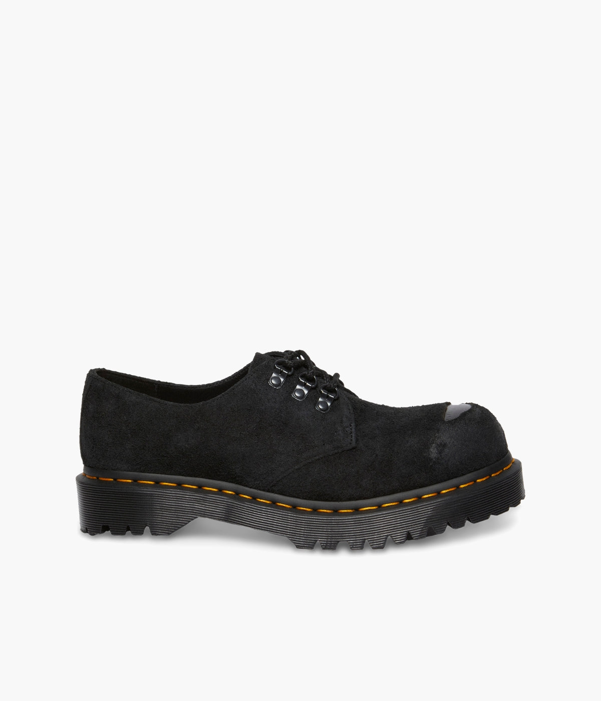 Chaussures Martens 1461 – Daim noir à œillets NEON Canada