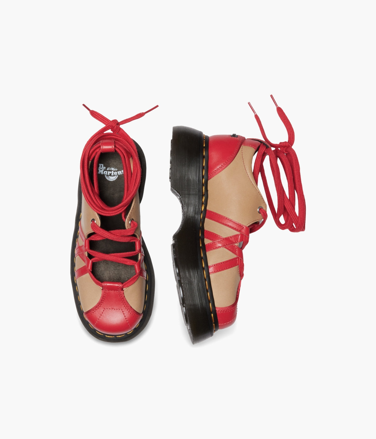#color_Vibrant Red/Vintage Taupe