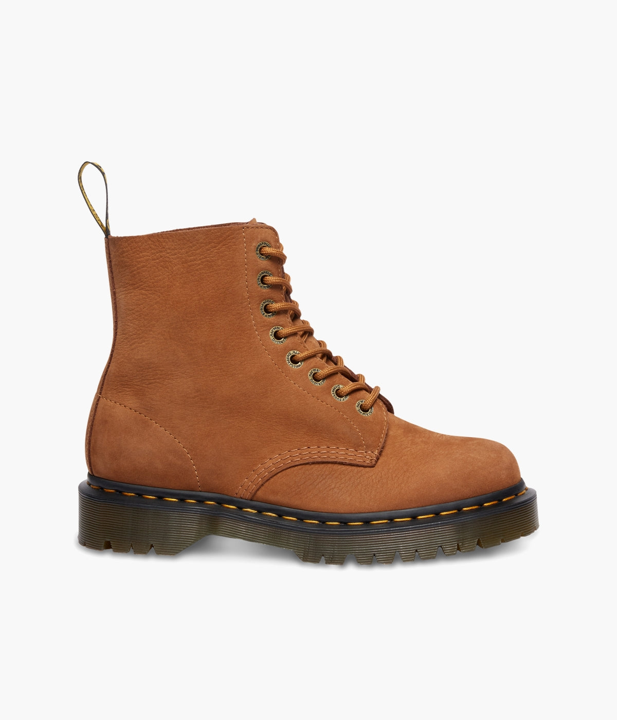 Bottes Martens 1460 Pascal Bex en nubuck souple à lacets
