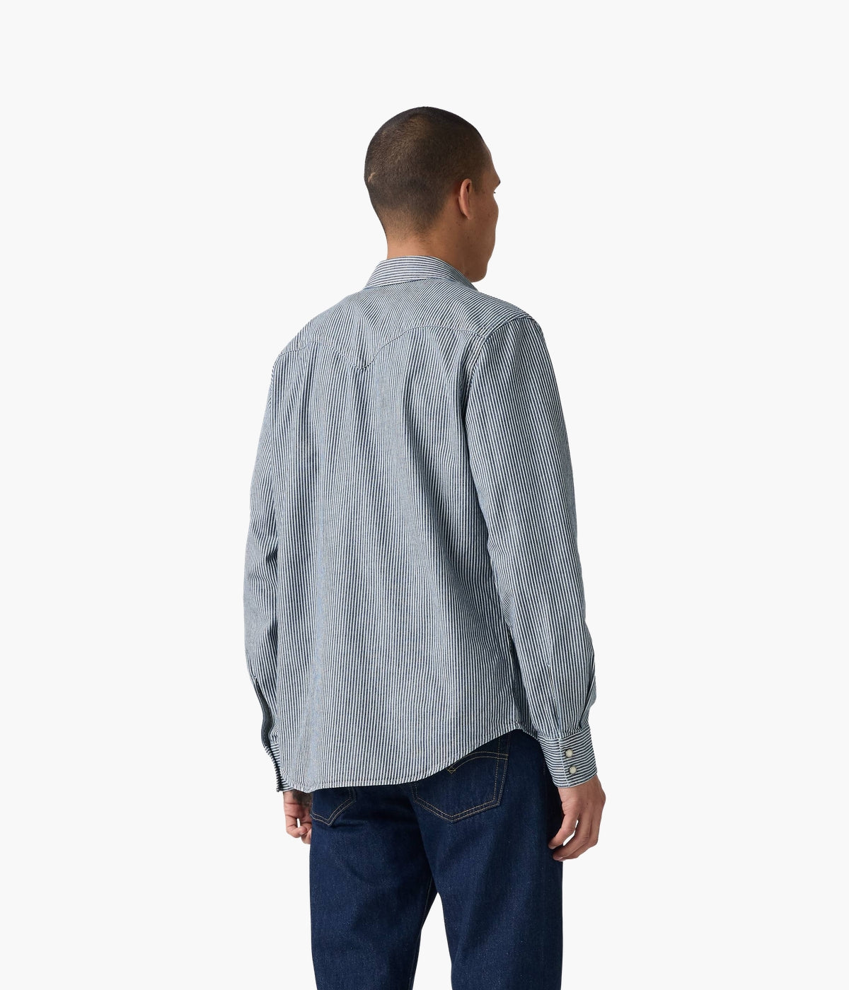 #color_Roadtrip Stripes - Medium Wash