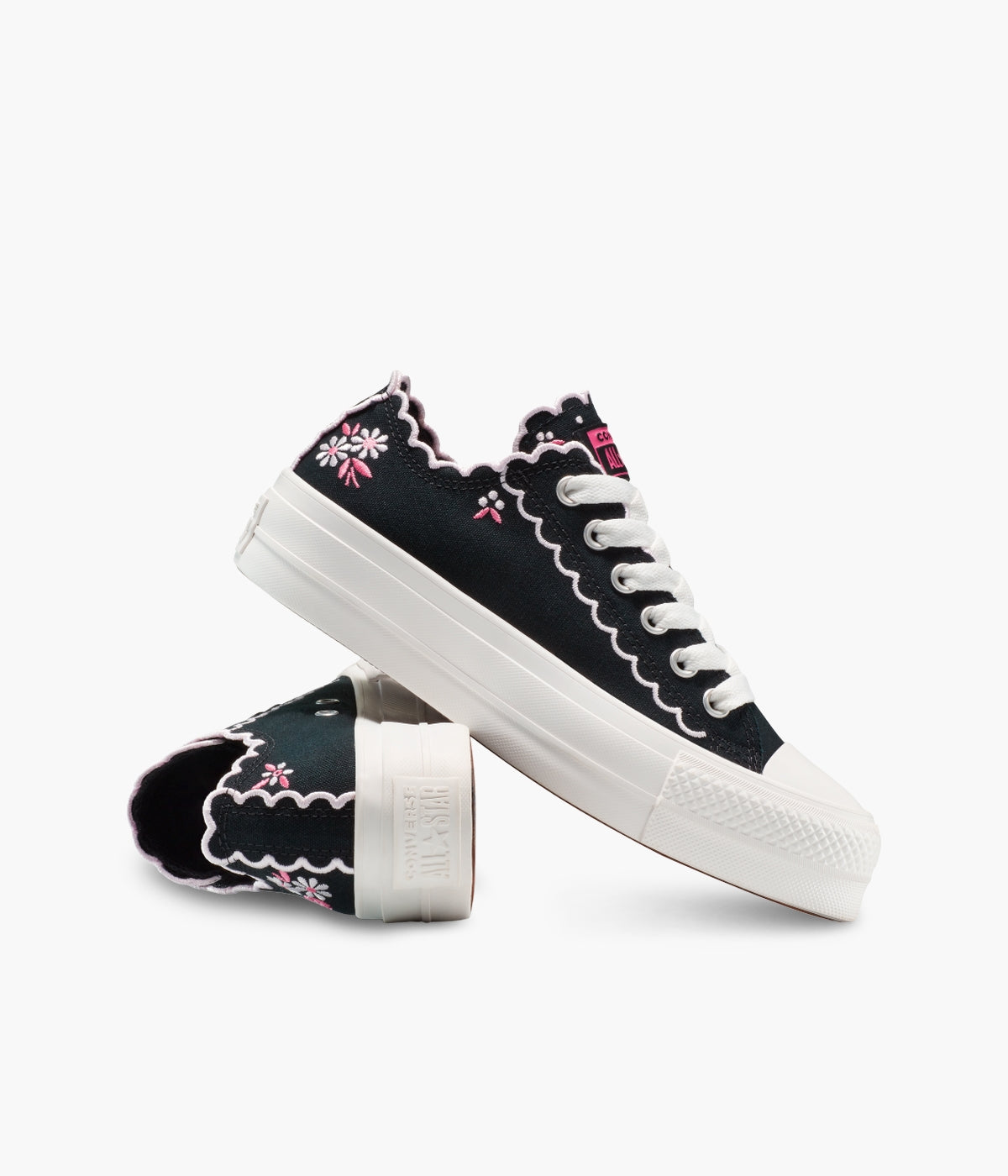 #color_Black / Vintage White / Watermelon Pink