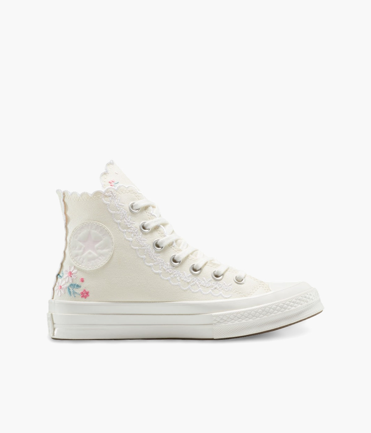 Women's Converse Chuck 70 High Top – Embroidered Floral Canvas
