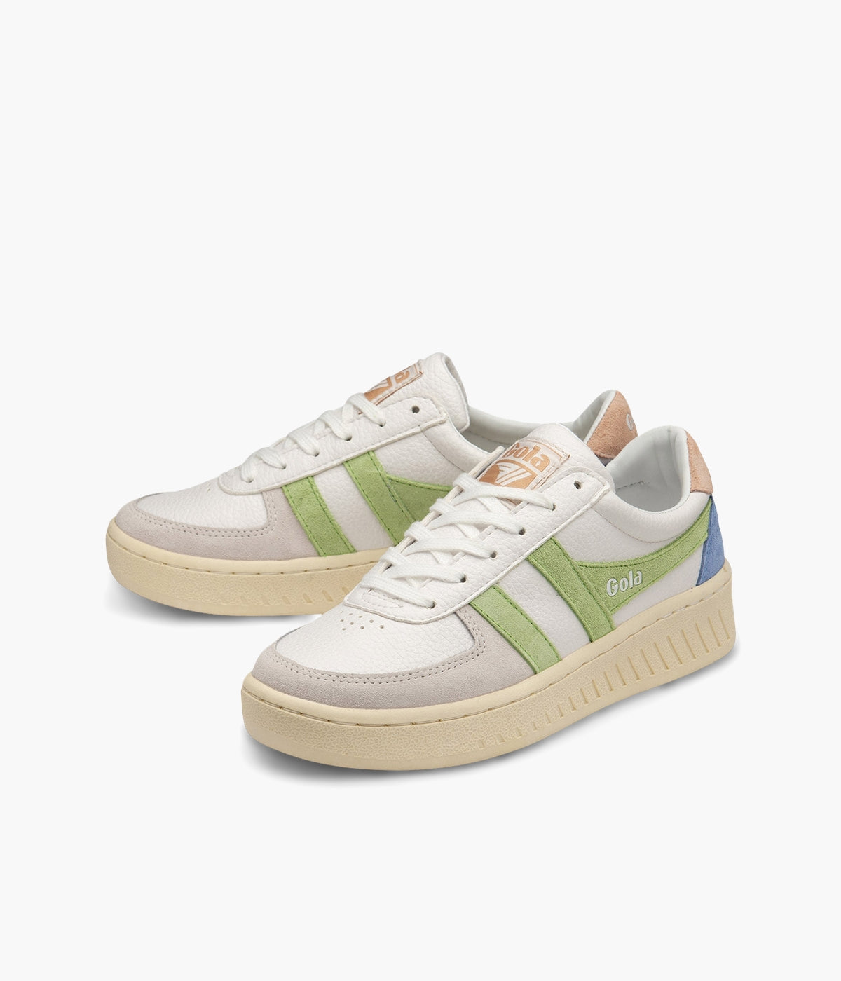 #color_White / Patina Green / Pearl Pink