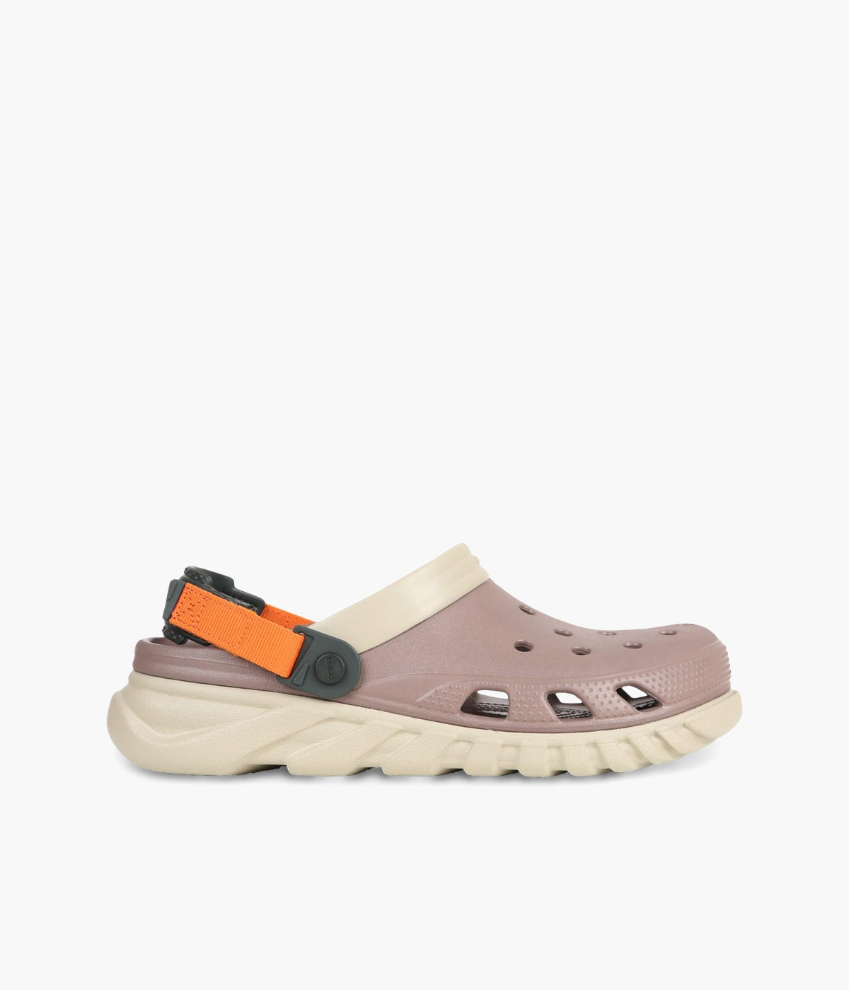 Crocs Duet Max II Clogs Men\'s 9 Olive Green Orange Outdoor Comfort Trail Army Out there, together. The Crocs Classic EXP Clog – a classic  main image 2