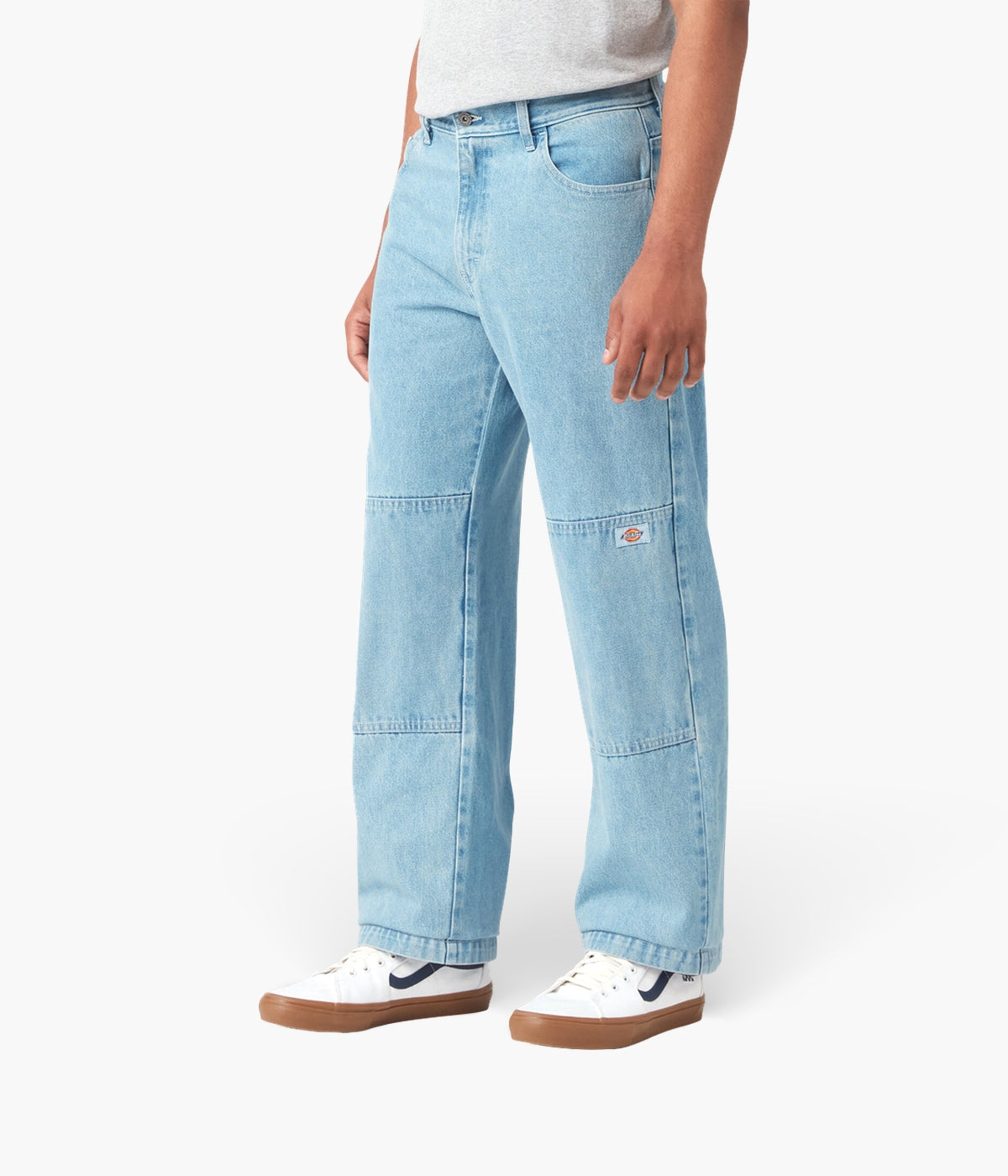 Dickies Double Knee Denim Pants | 100% Cotton & Loose Fit | NEON 