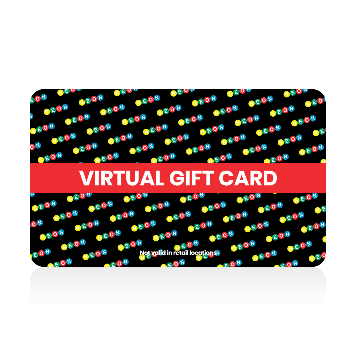 Carte cadeau virtuelle NEON