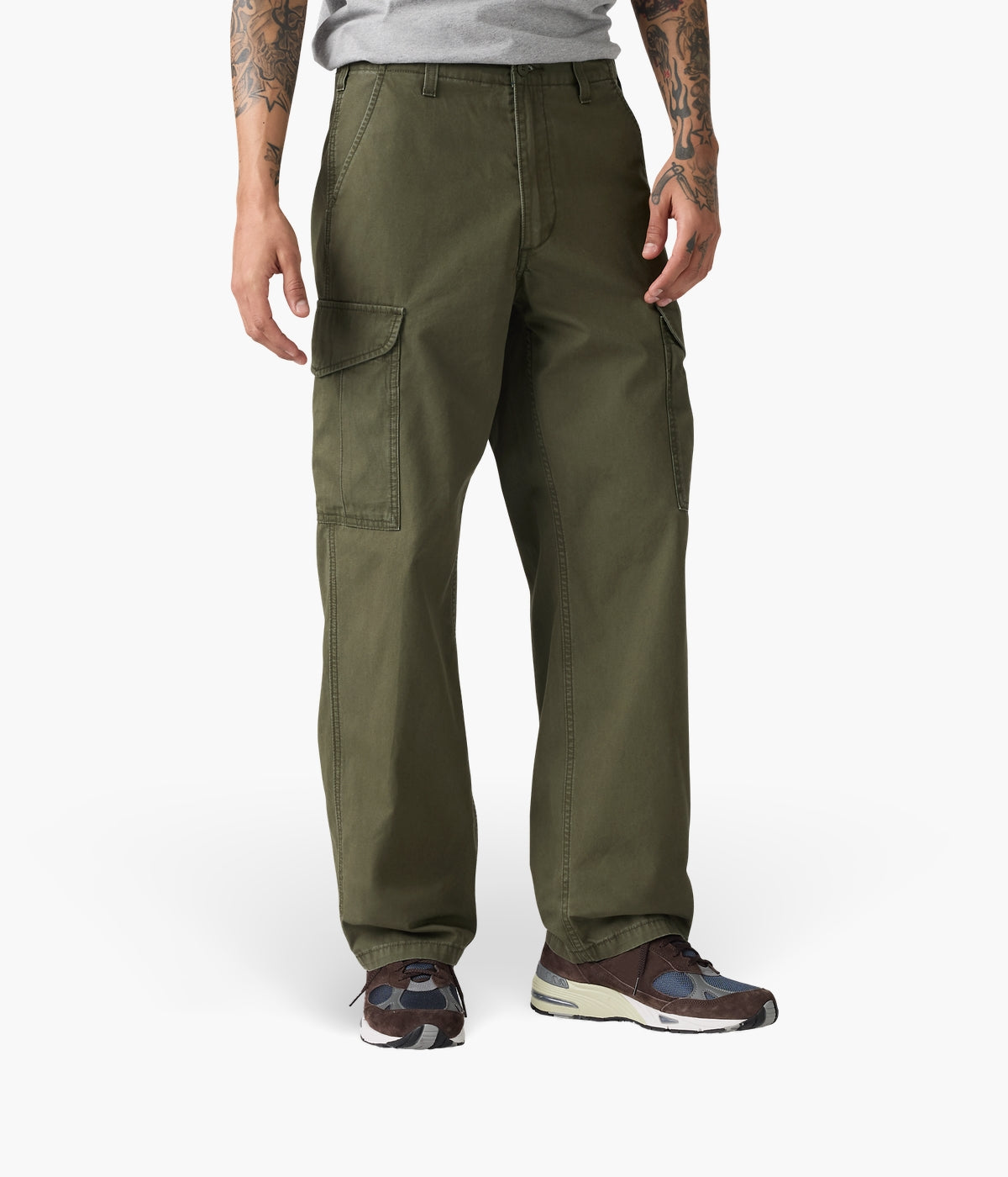 Levi's Men's XX Cargo Baggy Fit Pants | Cotton Canvas & Loose Fit