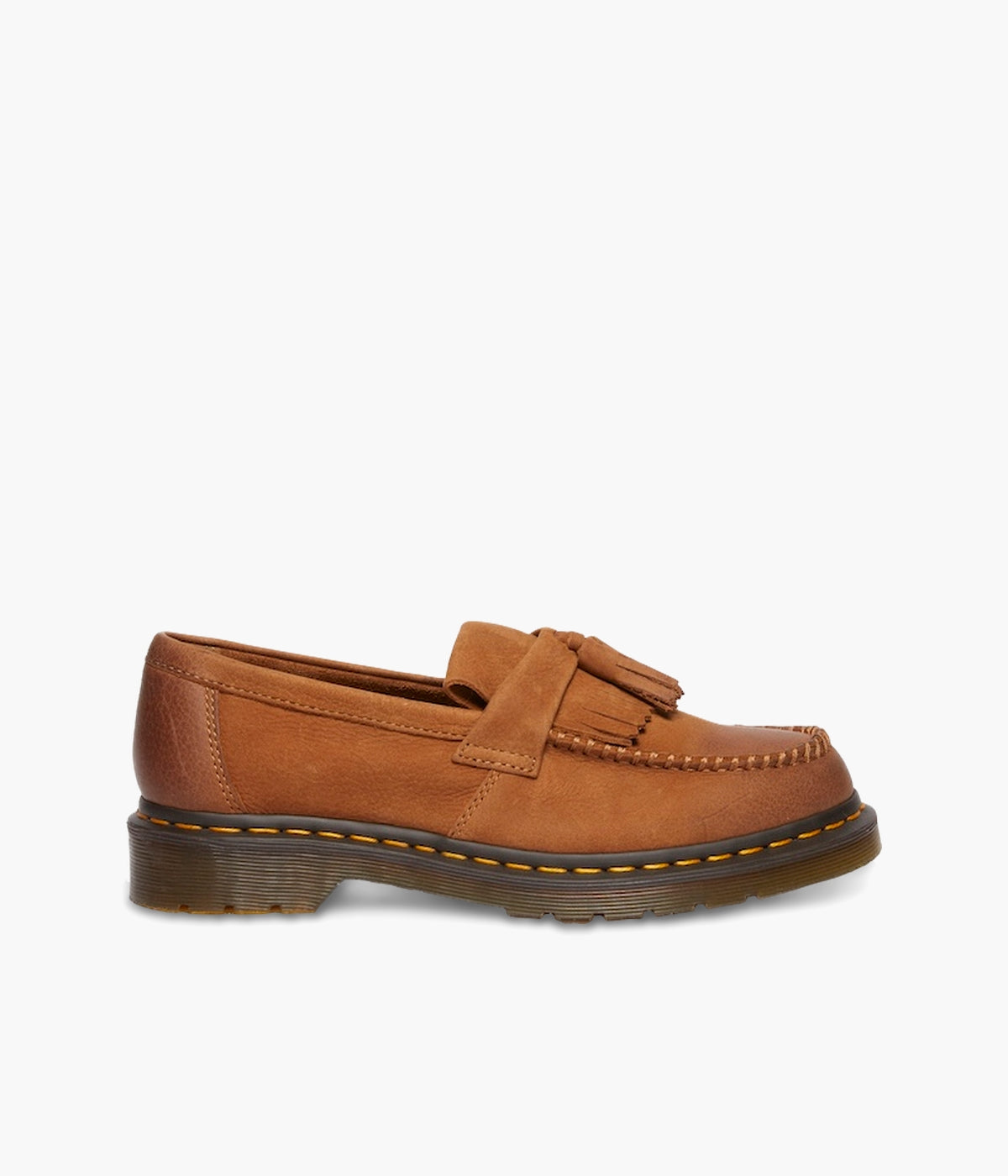 brown doctor martens mocassini