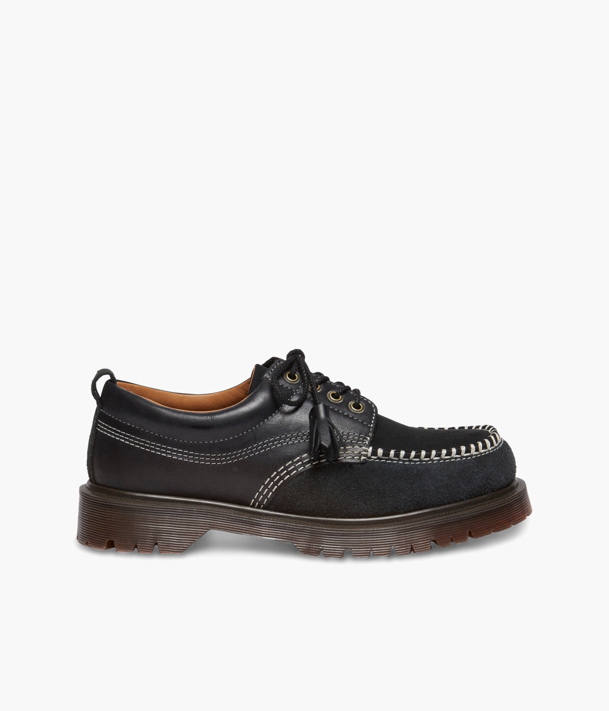 Dr. Martens Lowell Shoes – Leather, Nubuck & Suede | Classic Black