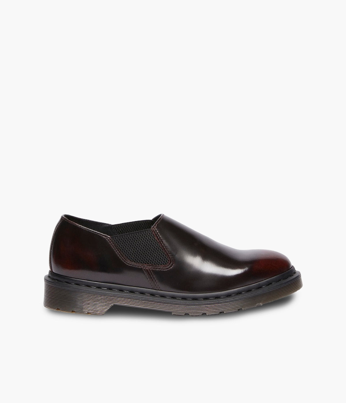 Dr. Martens Dark Brown Leather Slip-On Loafers Dr. Martens 9377 Brown Leather Slip Ons | Mercari main image 3