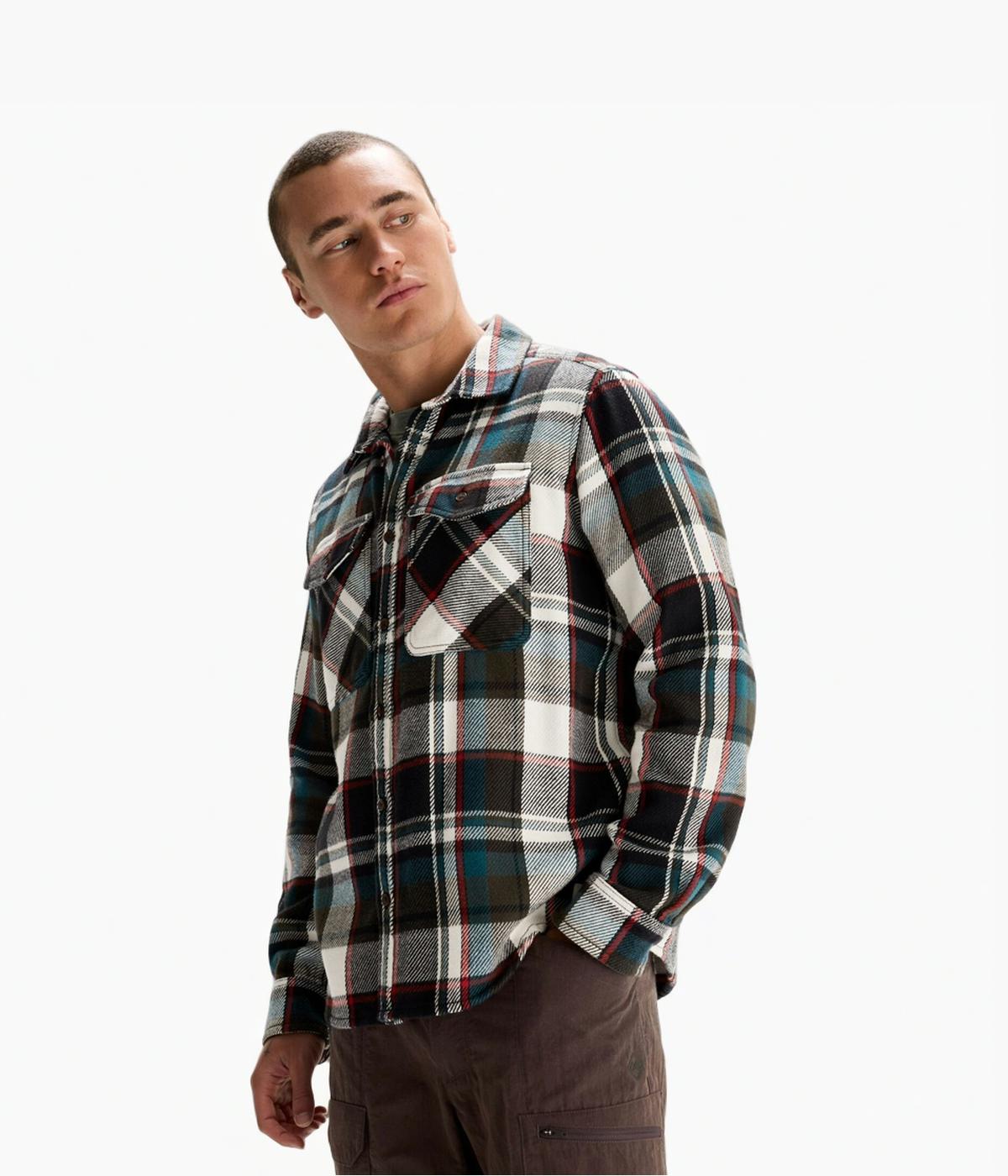 #color_Hut Plaid Dark Moss
