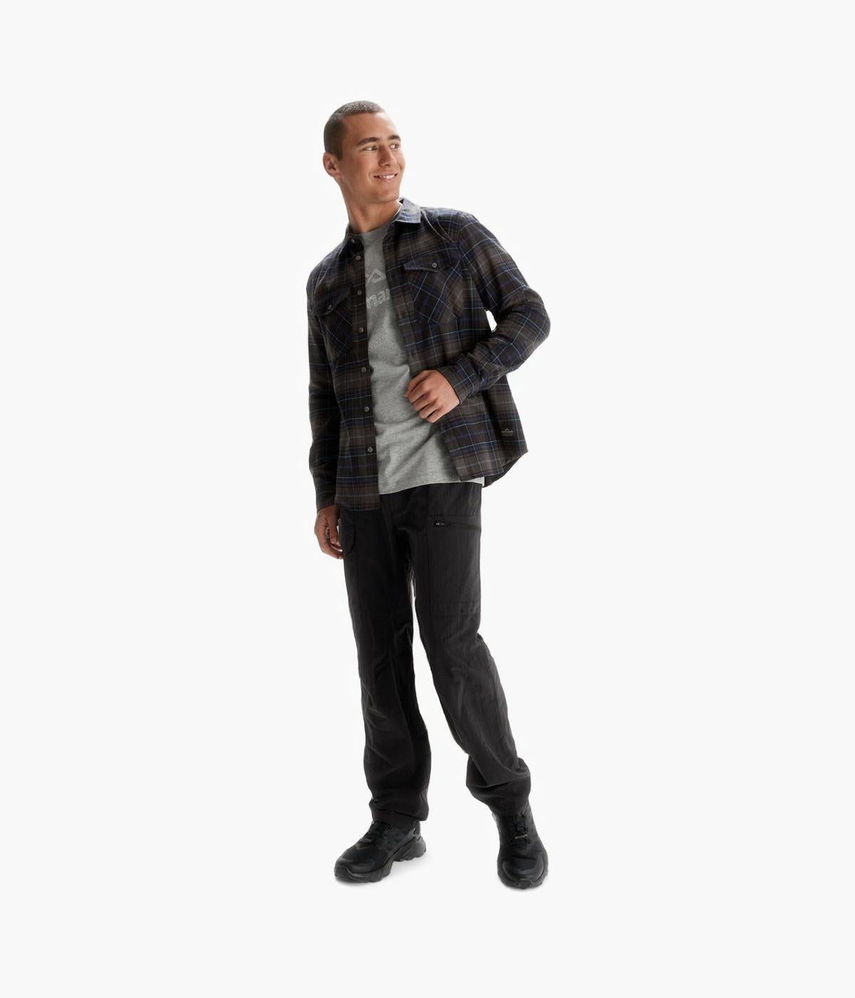 #color_Hillside Plaid Charcoal