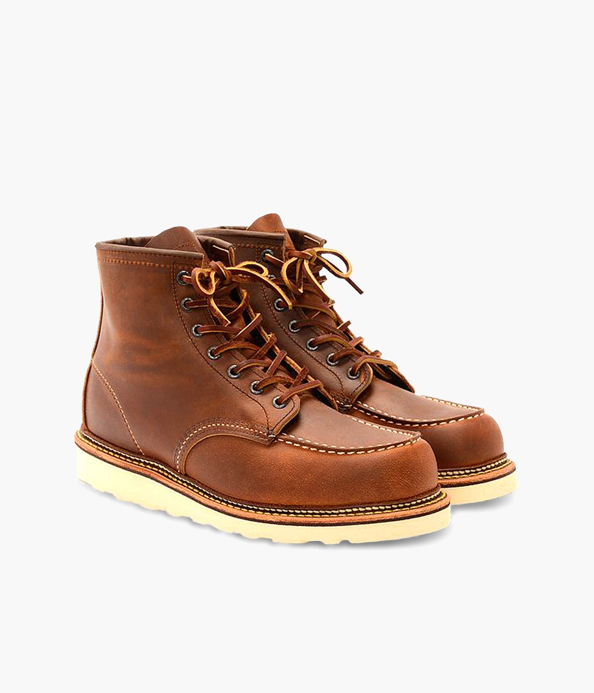 Red Wing Classic Moc Boot | Rough & Tough Leather & Moc Toe | NEON