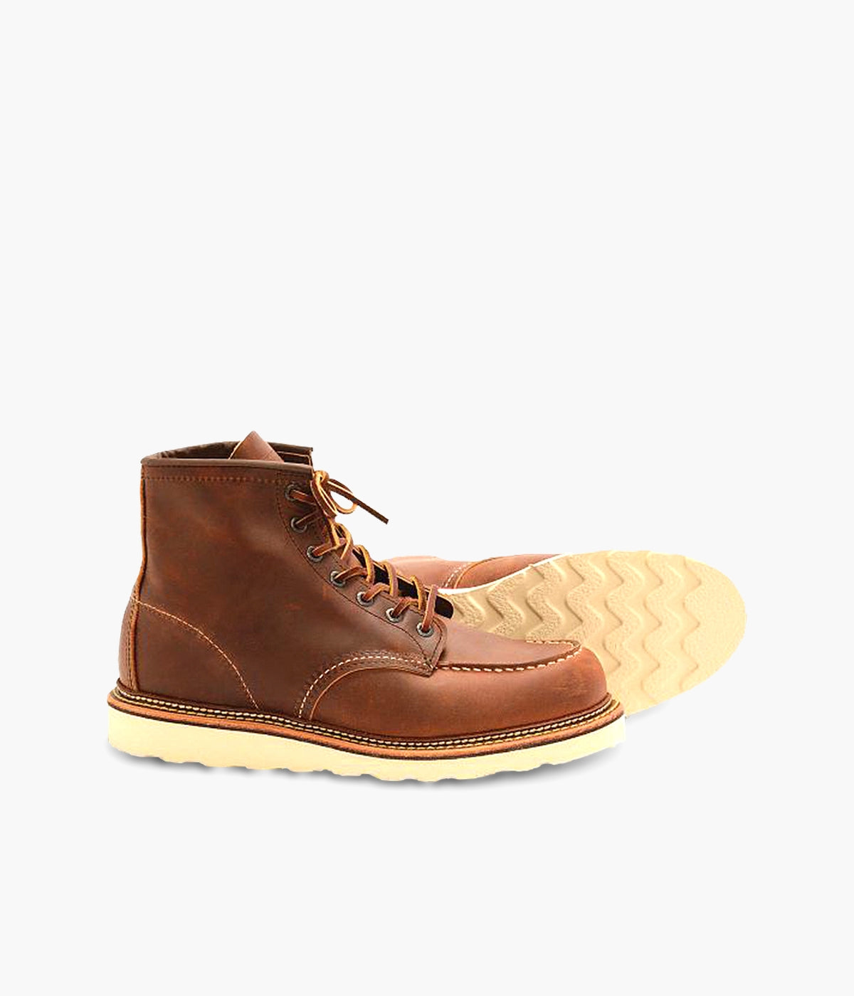 Red Wing Classic Moc Boot | Rough & Tough Leather & Moc Toe | NEON