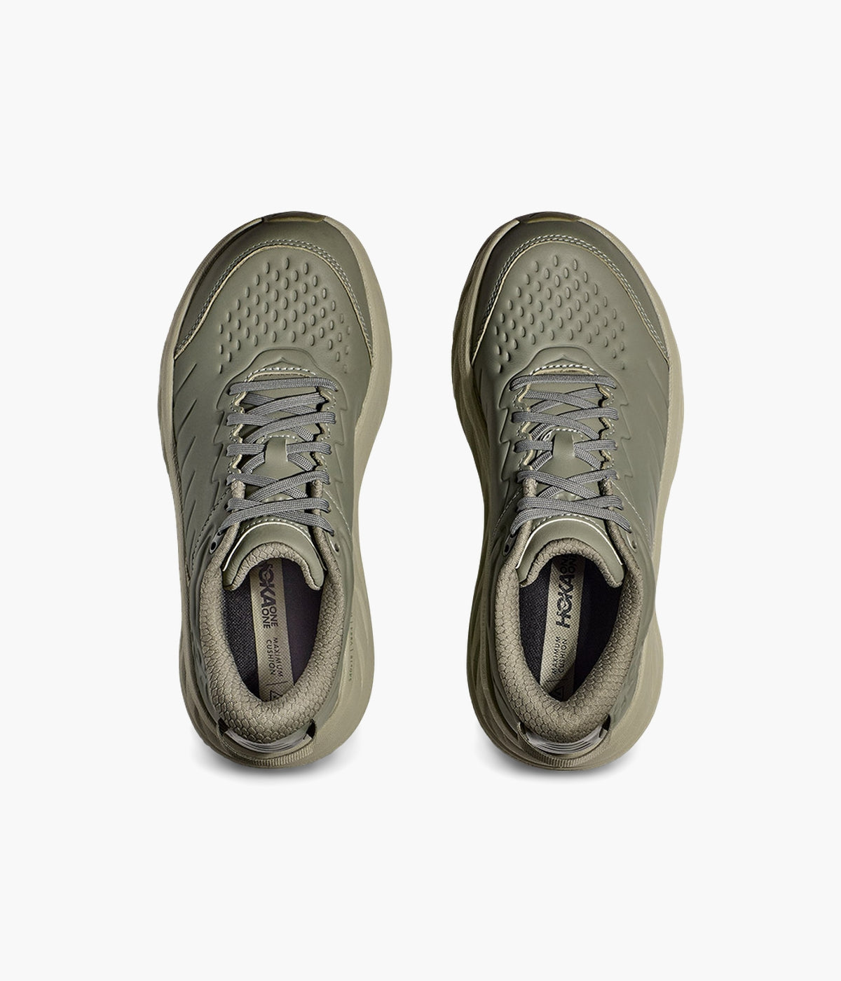 Hoka Men's Bondi SR | Water-Resistant Leather & Slip-Resistant