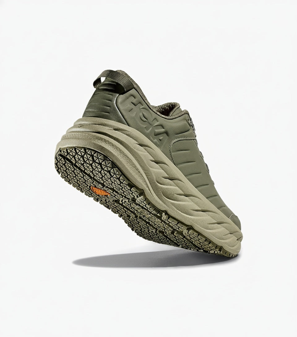 【新品・未使用】HOKA ONEONE BONDI SR 28cm Hoka Men's Bondi SR | Water-Resistant Leather & Slip-Resistant