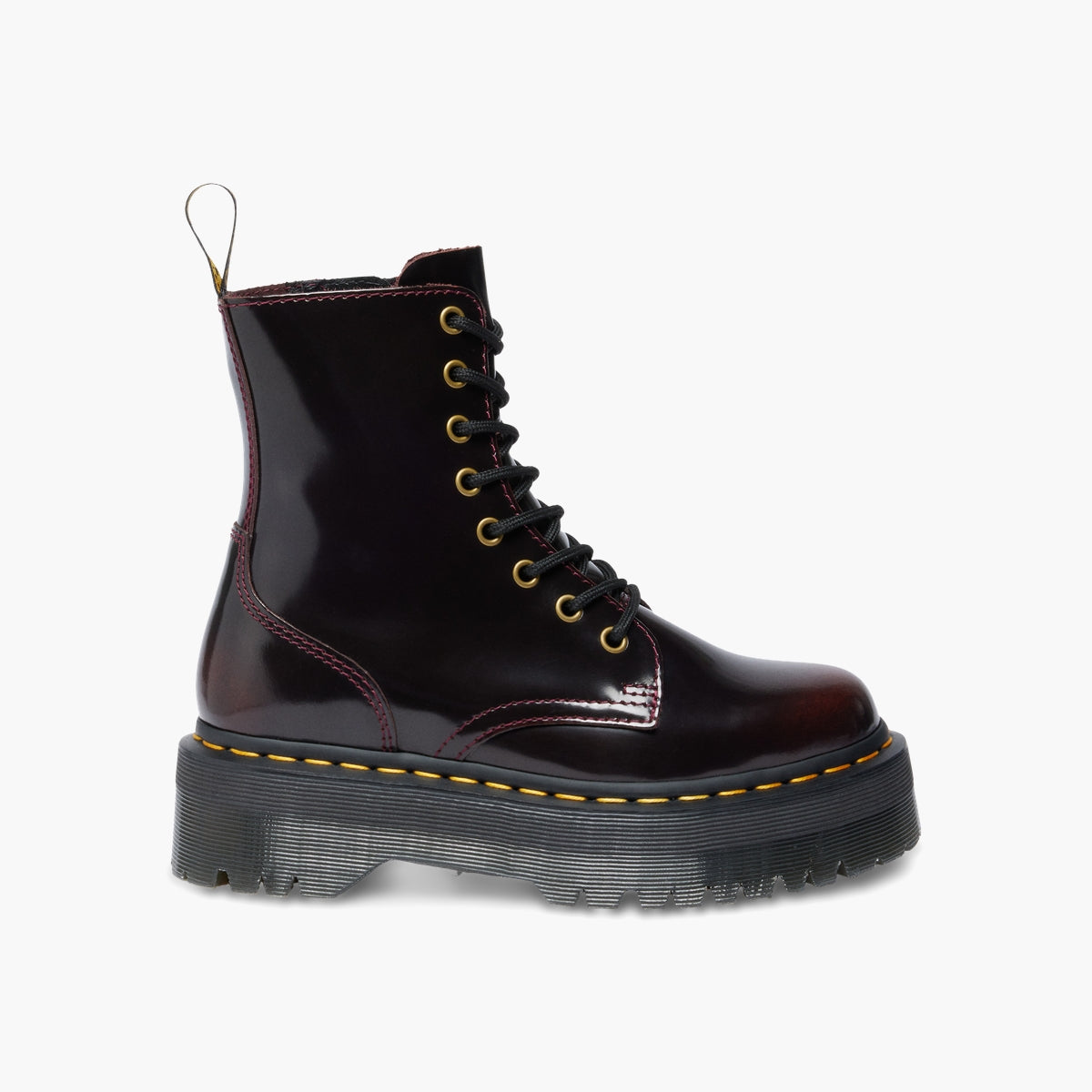 Martens Jadon Boot Burgundy Platform Doc Martens Jadon Leather