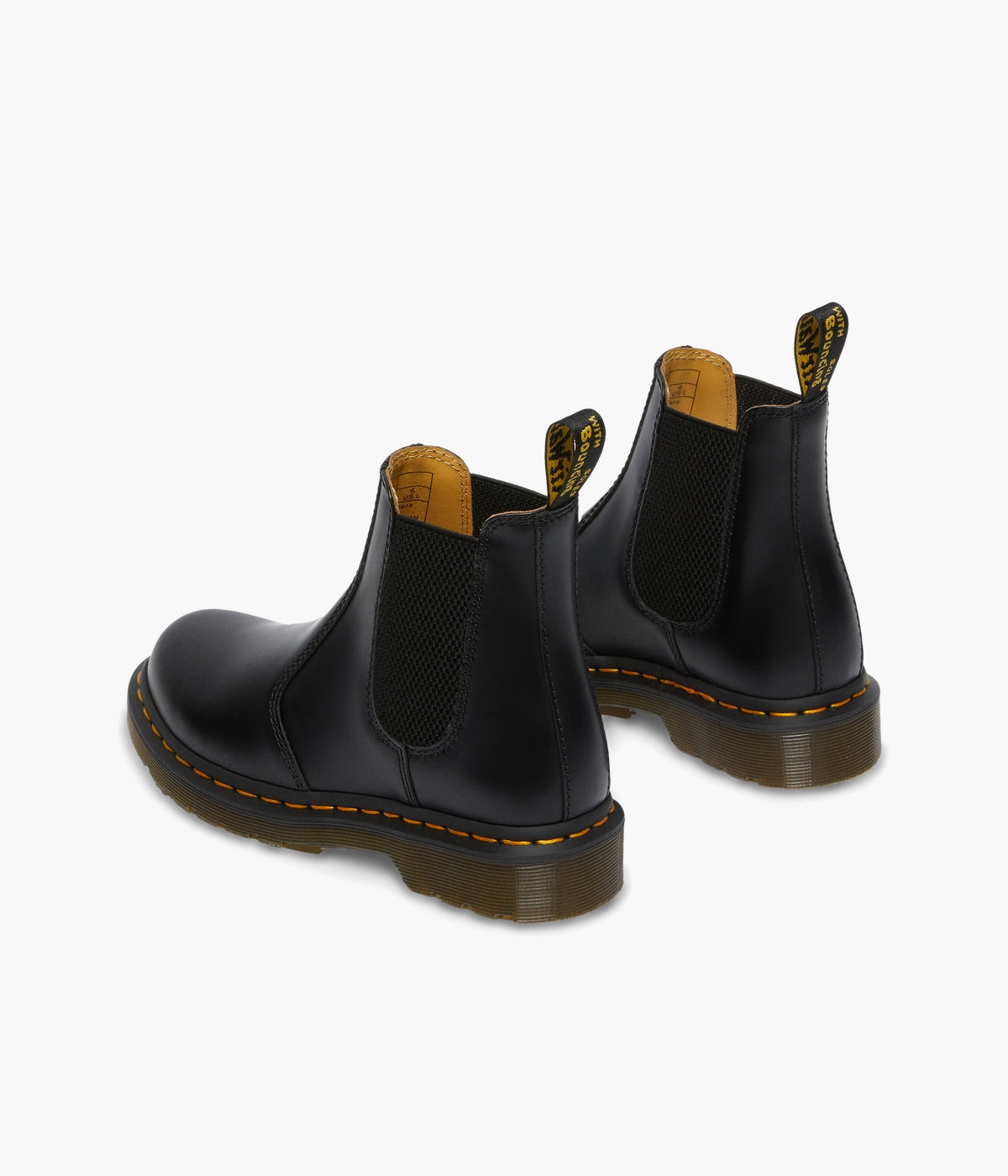 Bottines Chelsea cuir lisse Dr. Martens 2976 pour femme