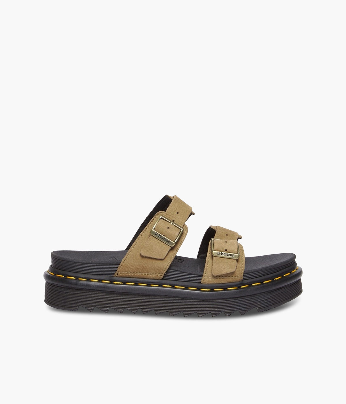 Dr.Martens　myles UK5 Dr. Martens Myles Black Brando Sandal, 5 Medium UK (US