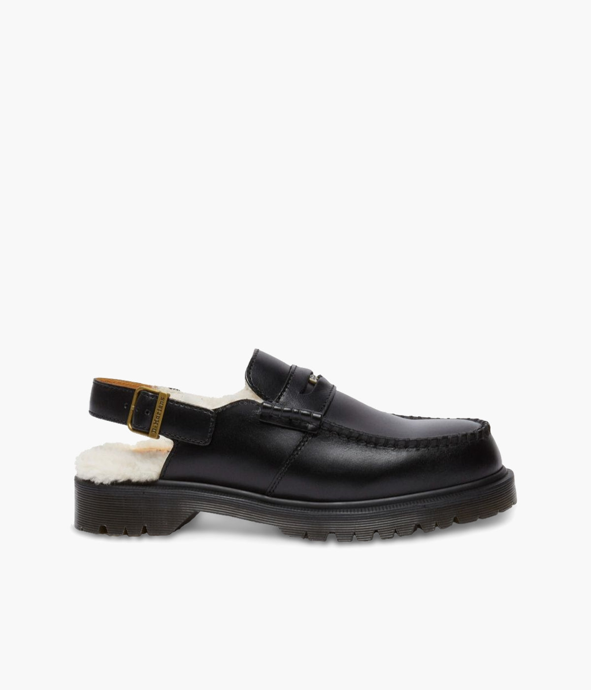Dr. Martens Penton Slingback Loafers | Black Leather Loafer | NEON