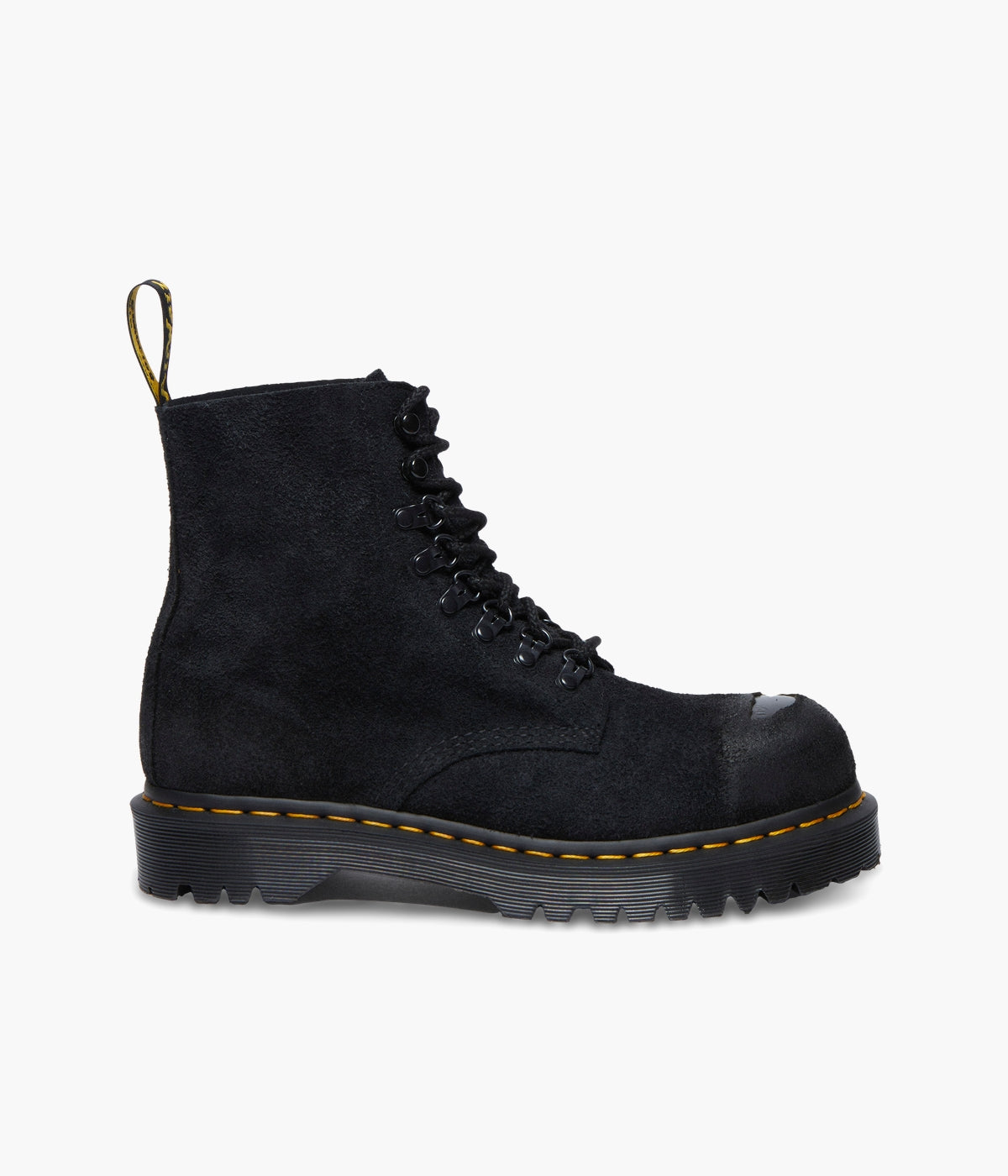Dr. Martens 1460 Boot – Black Hairy Suede 8-Eye | NEON Canada