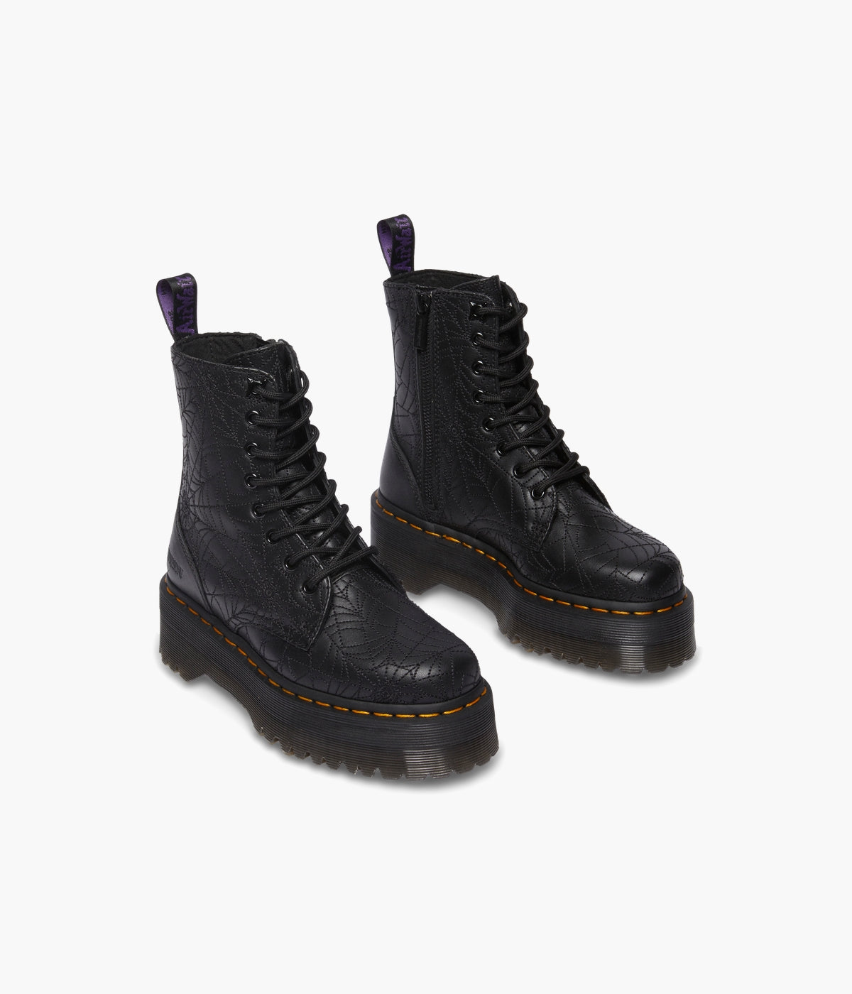 Dr. Martens x Wednesday Jadon Boots | Gothic Leather Platform