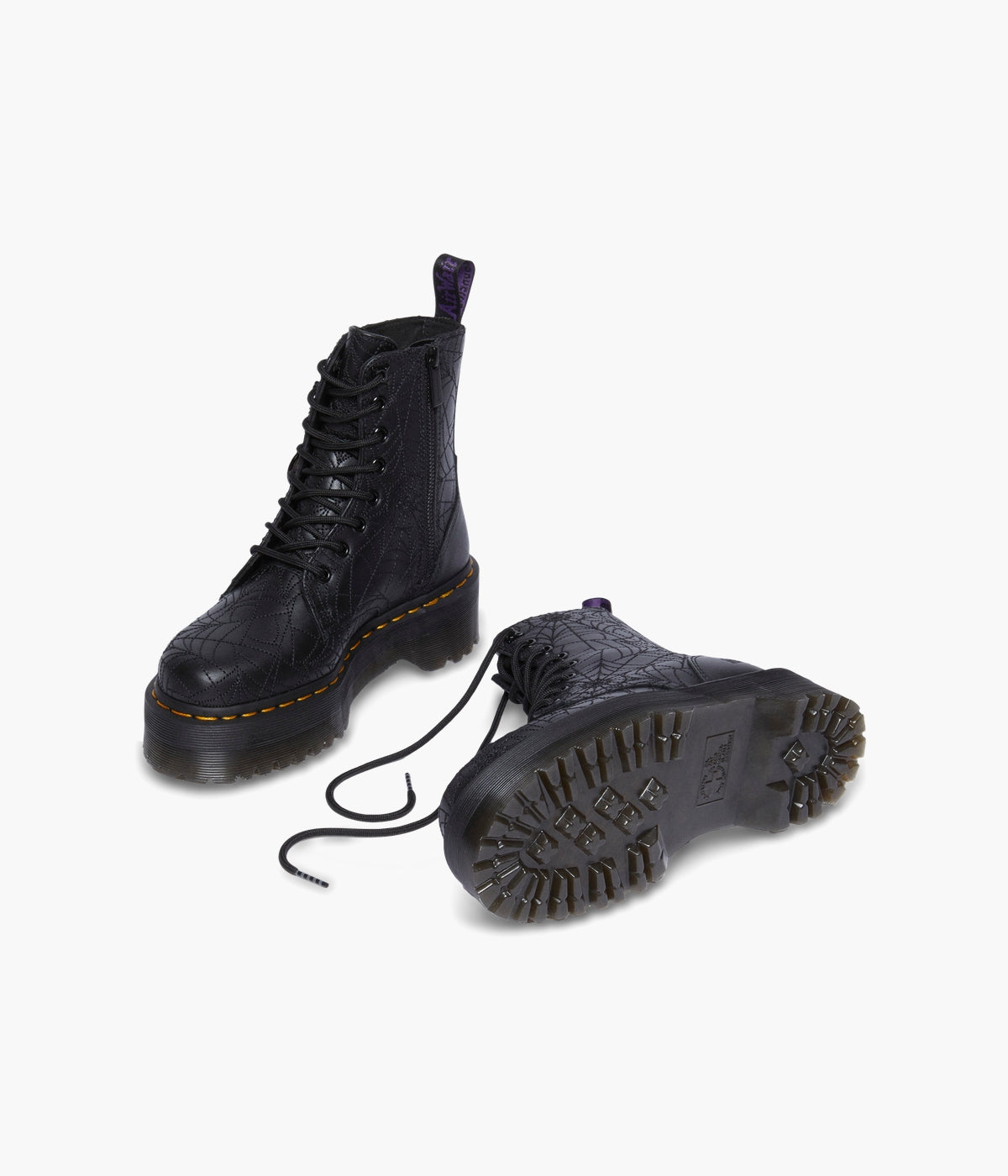 Dr. Martens x Wednesday Jadon Boots | Gothic Leather Platform