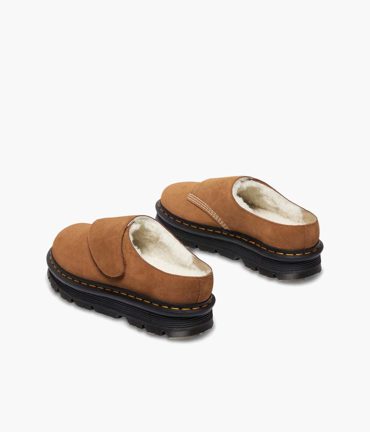 Dr. Martens Zebzag AnyWair Warm Lined Suede Mules with fleece