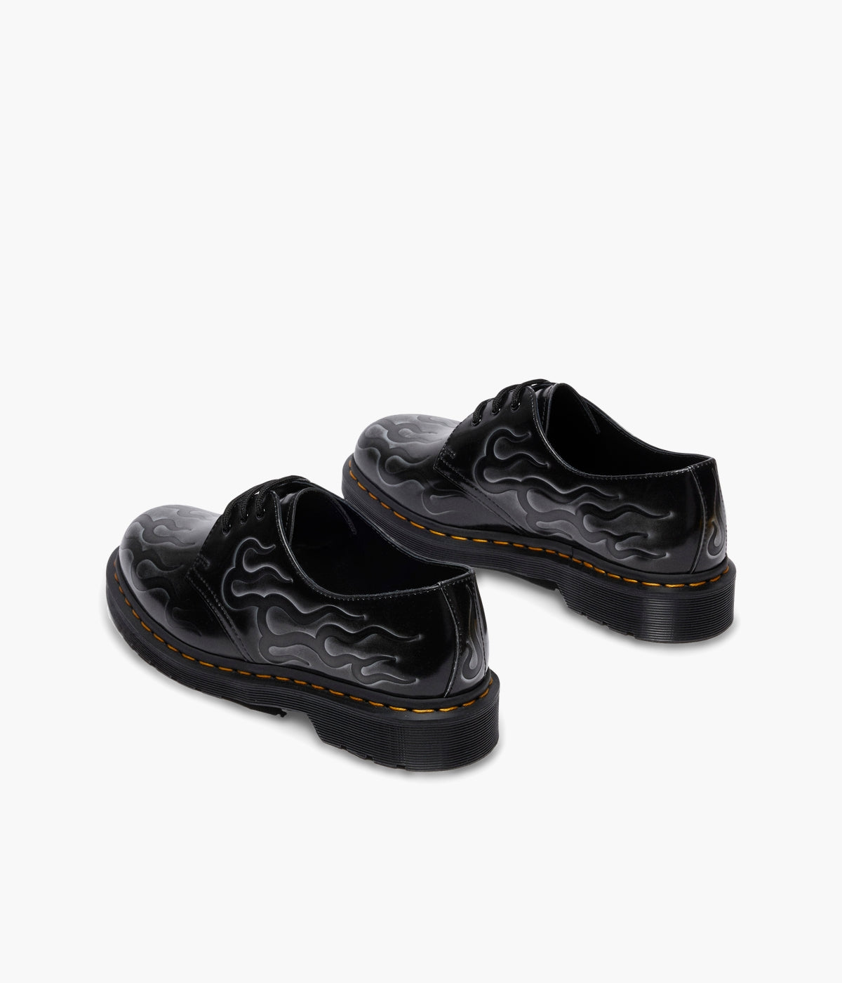 Dr. Martens 1461 Inferno Shoes – Flame-Etched Arcadia Leather