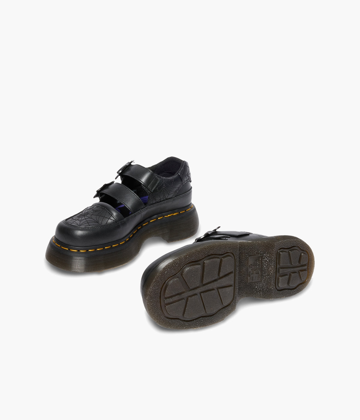 maryです！ Dr. Martens Polley Bex Mary Jane in Nappa Leather | Black | NEON