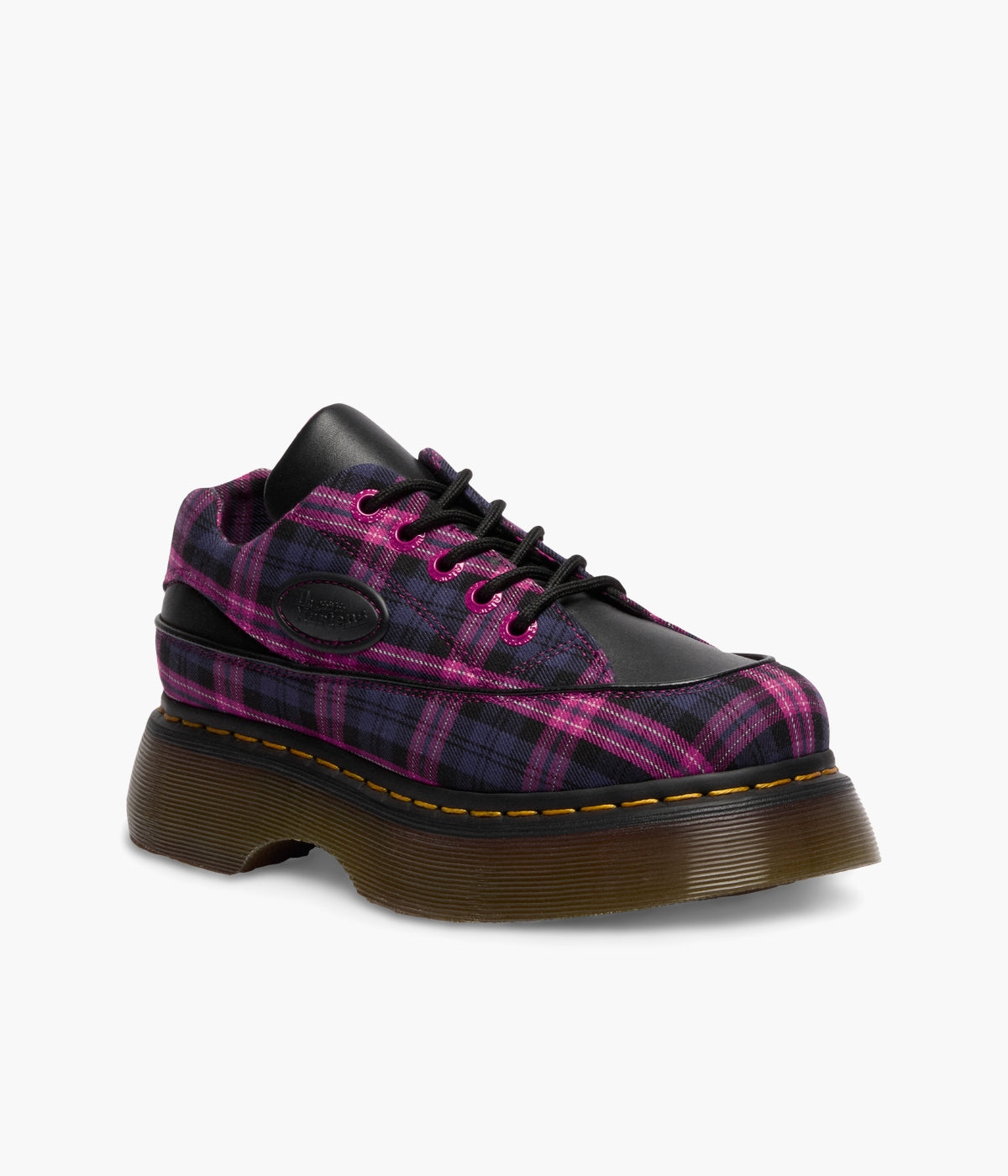 Dr Martens Women's Buzz Tartan 5-Eye Shoes
