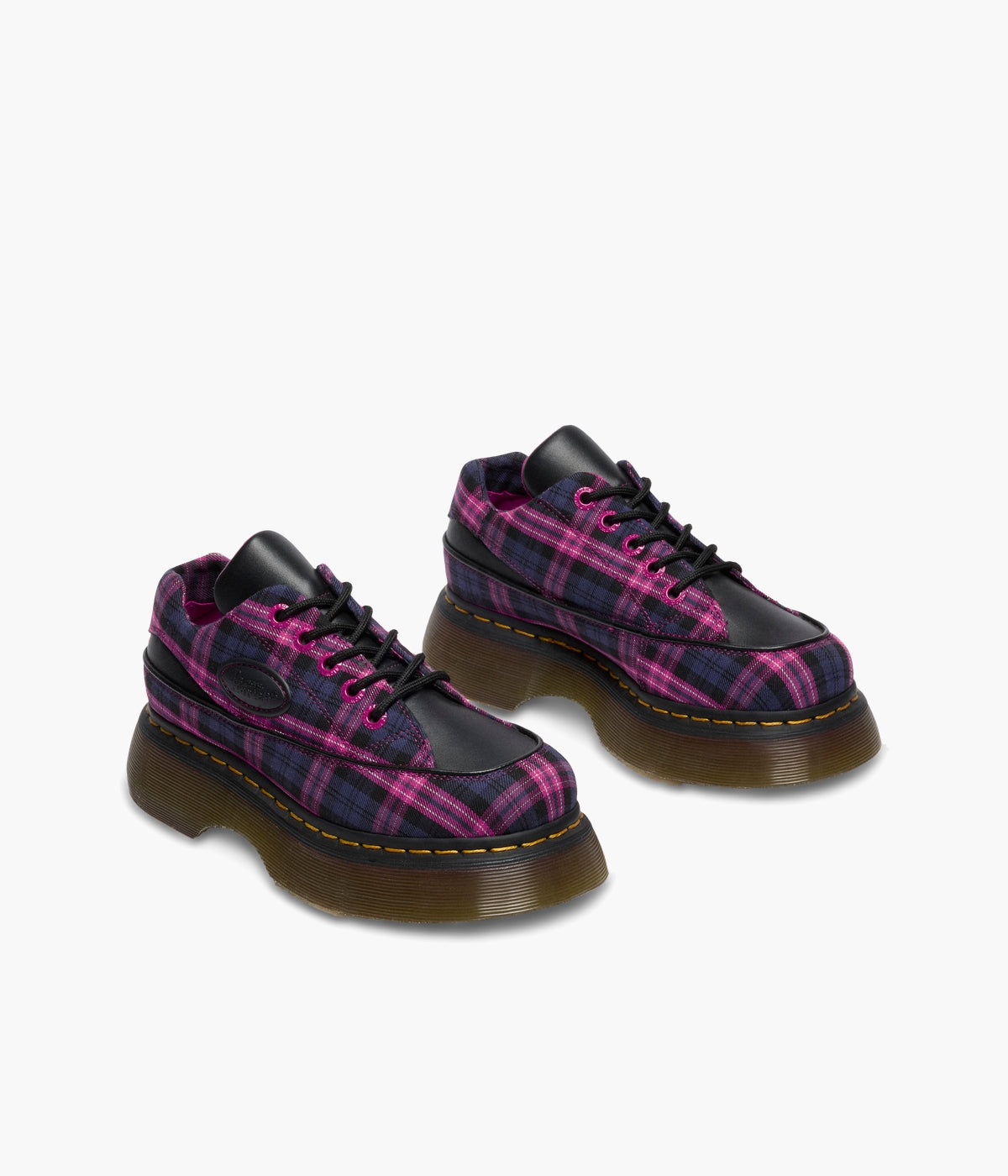 Dr Martens Women's Buzz Tartan 5-Eye Shoes