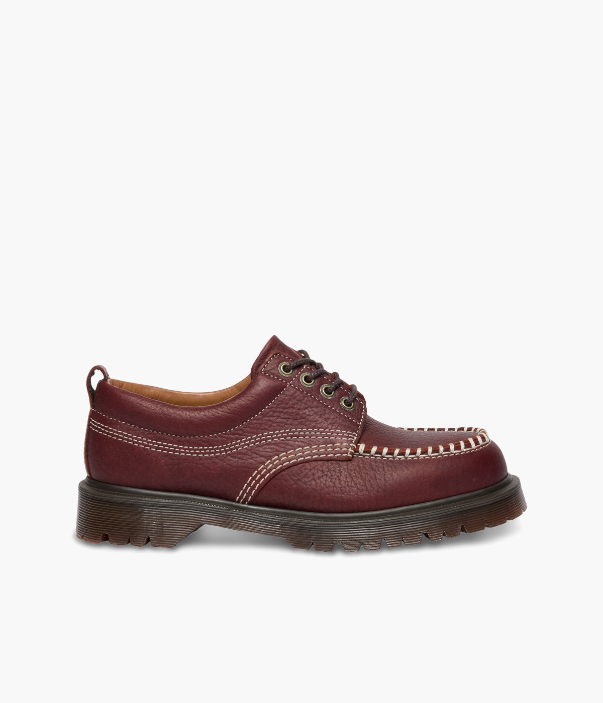 SCOTCH GRAIN R1813 ダークブラウン 24½ Dr. Martens Lowell – Wild Grain Leather Shoe | NEON Canada