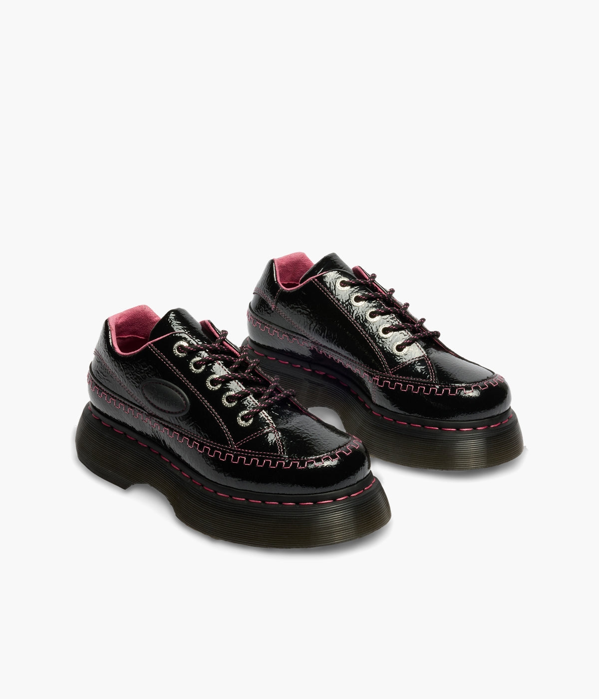 #color_Black / Distressed Patent