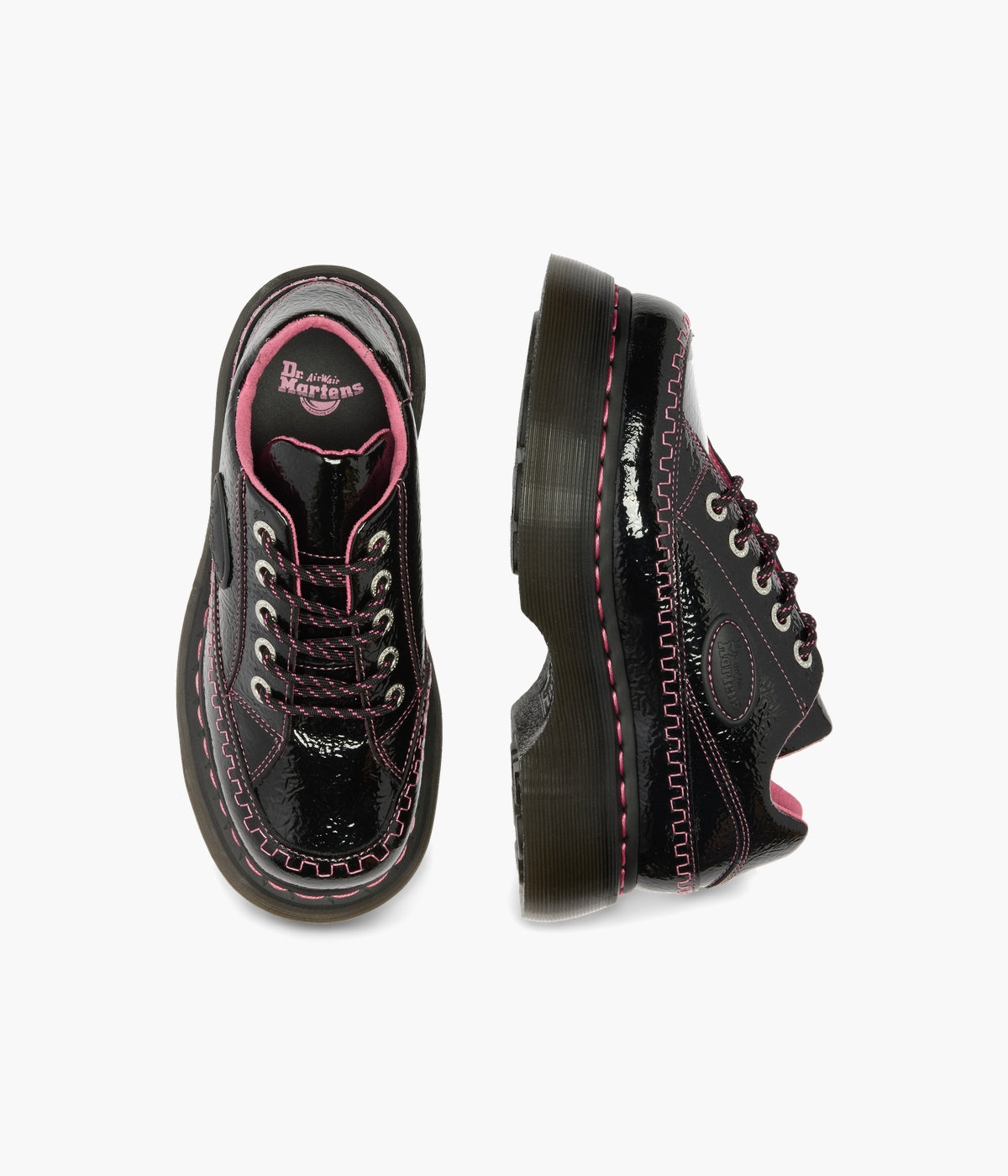 #color_Black / Distressed Patent