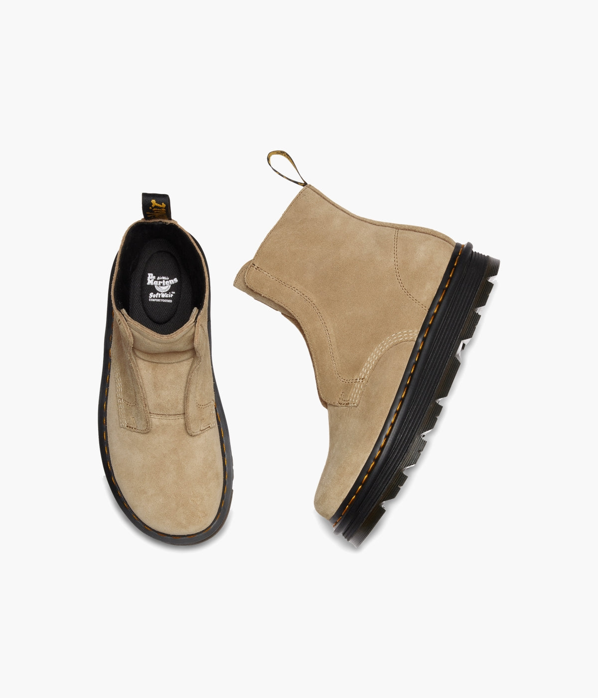 #color_Tan / Suede Leather