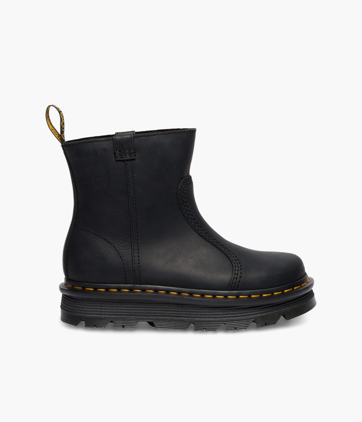 Dr. Martens レザー　26.5〜27cm EU42 Dr. Martens Women's Zebzag Rigger Leather Boots Slip-On Style