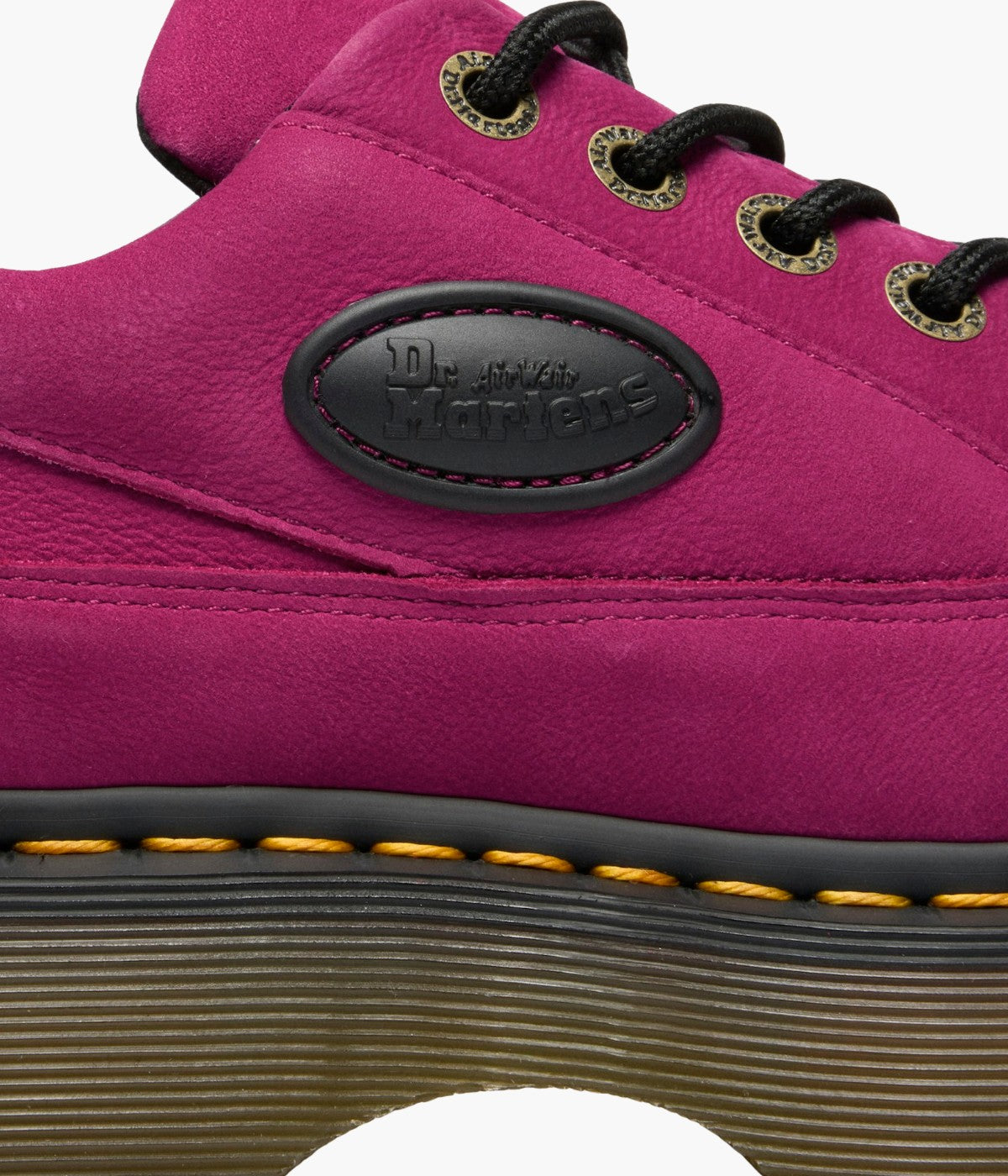 Dr. Martens Buzz 5-Eye Leather Shoes | 90s-Inspired Chunky Sole