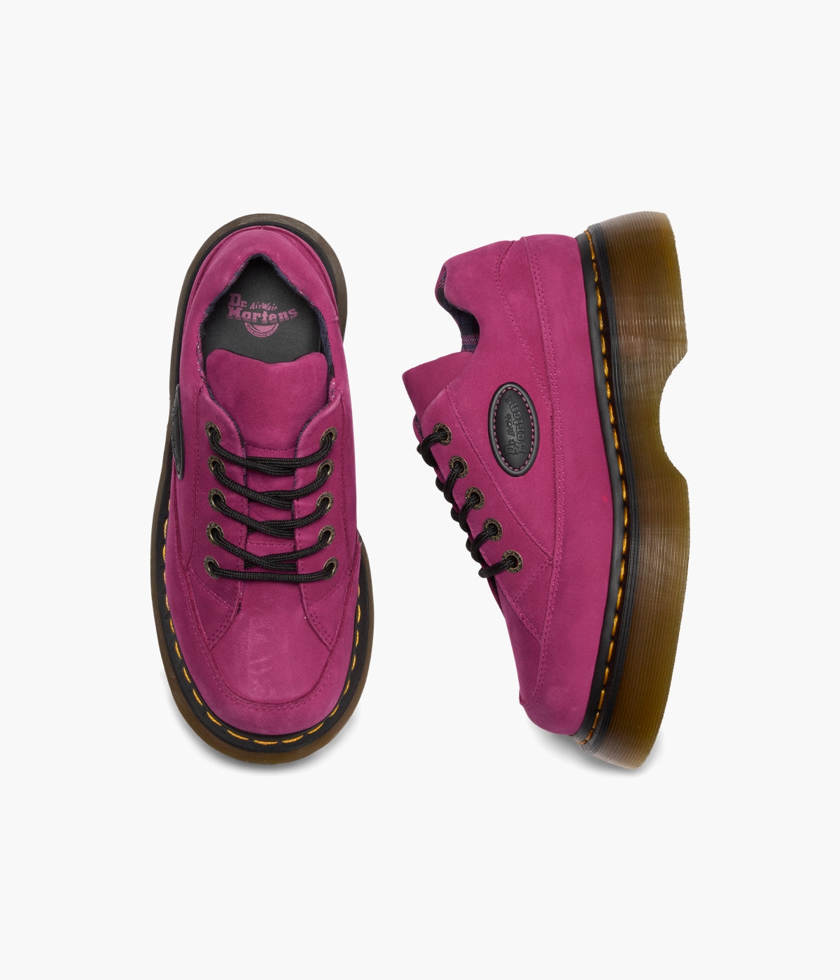 Dr. Martens Buzz 5-Eye Leather Shoes | 90s-Inspired Chunky Sole