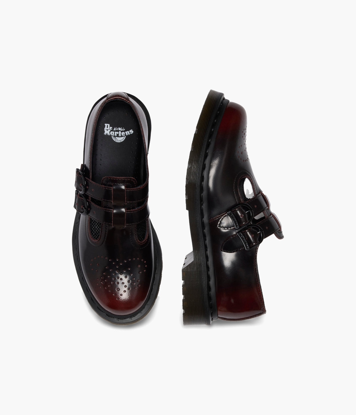 Dr. Martens ブラック ローファー 8065 Mary Jane Womens Dr. Martens 8065 Mary Jane Casual Shoe - Black