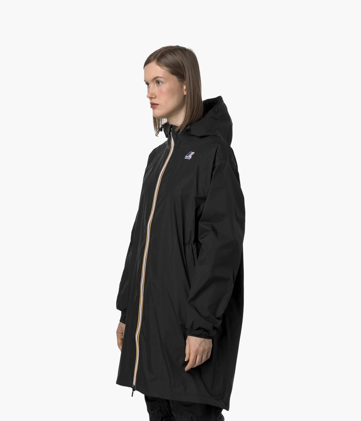 K-Way Le Vrai 4.0 Eiffel East Long Rain Jacket | Unisex Waterproof