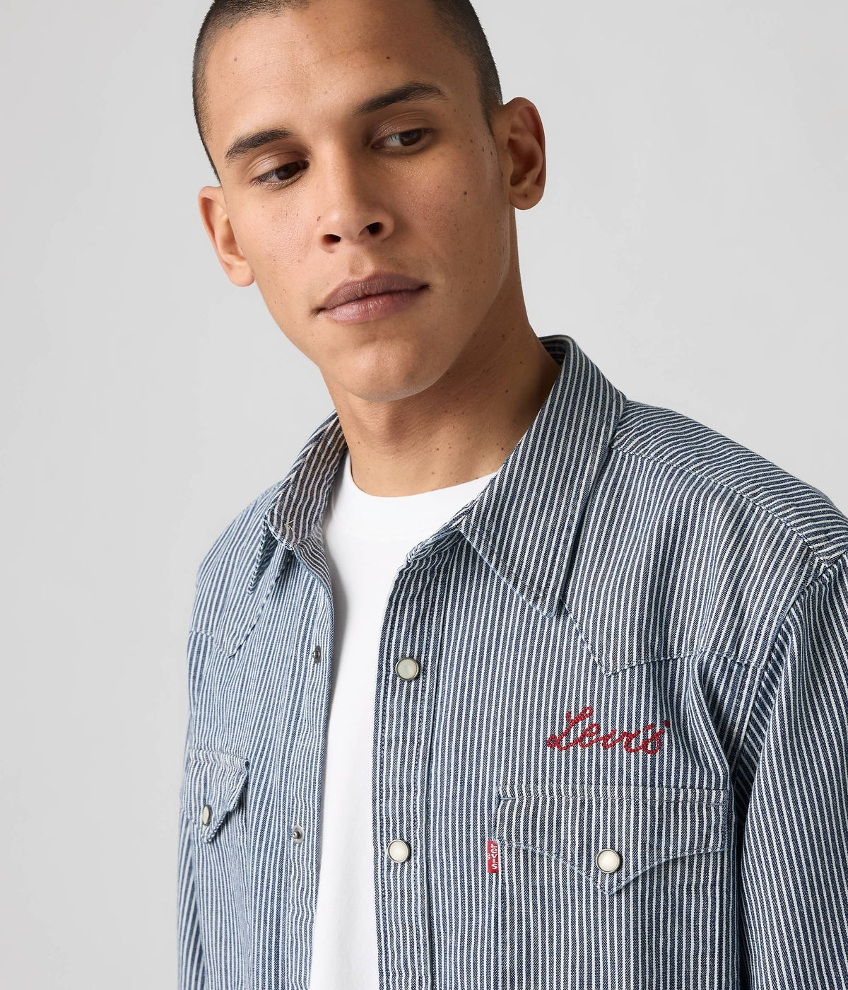 #color_Roadtrip Stripes - Medium Wash