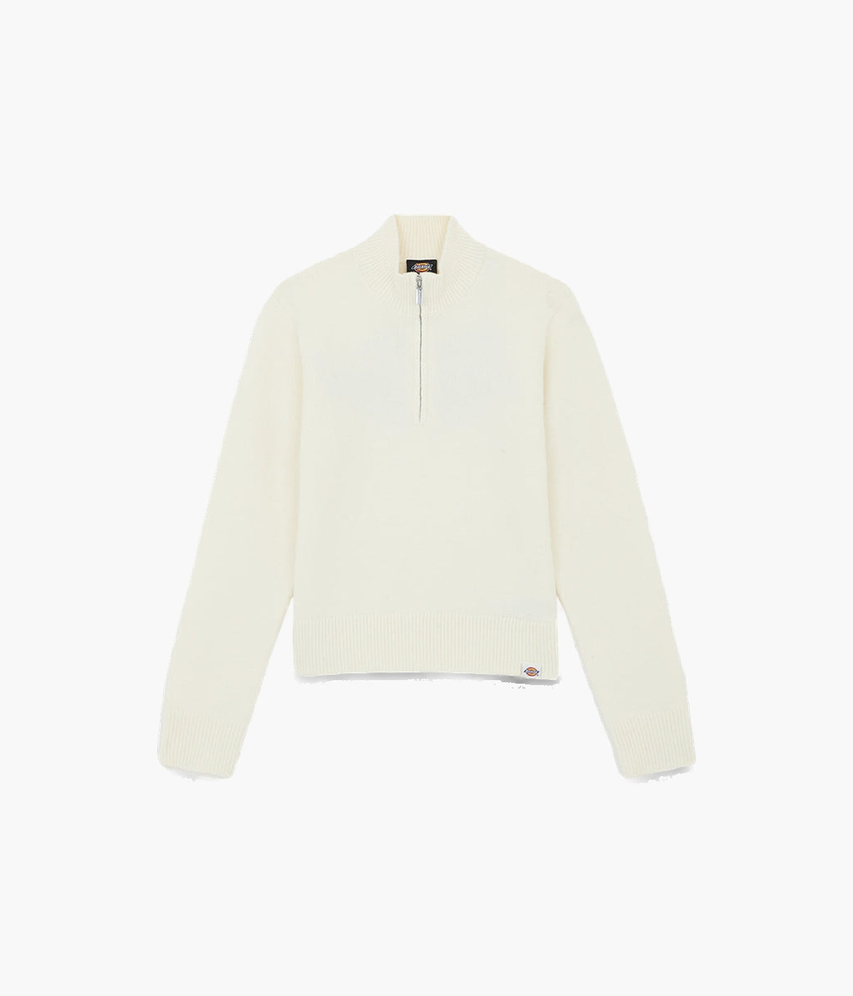 Dickies Women's Quarter Zip Knit Sweater | Warm & Stretchy | NEON