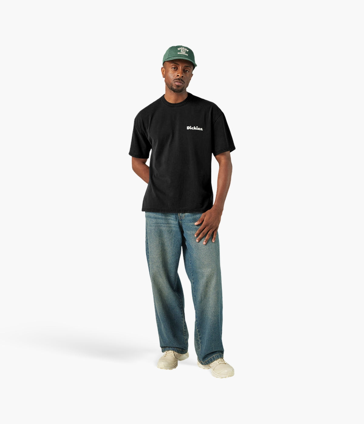 KUgodselection xxx dickies アイゼンハワ- Dickies Men's Cotton Garment Dyed Tee | Boxy Fit & Comfort | NEON