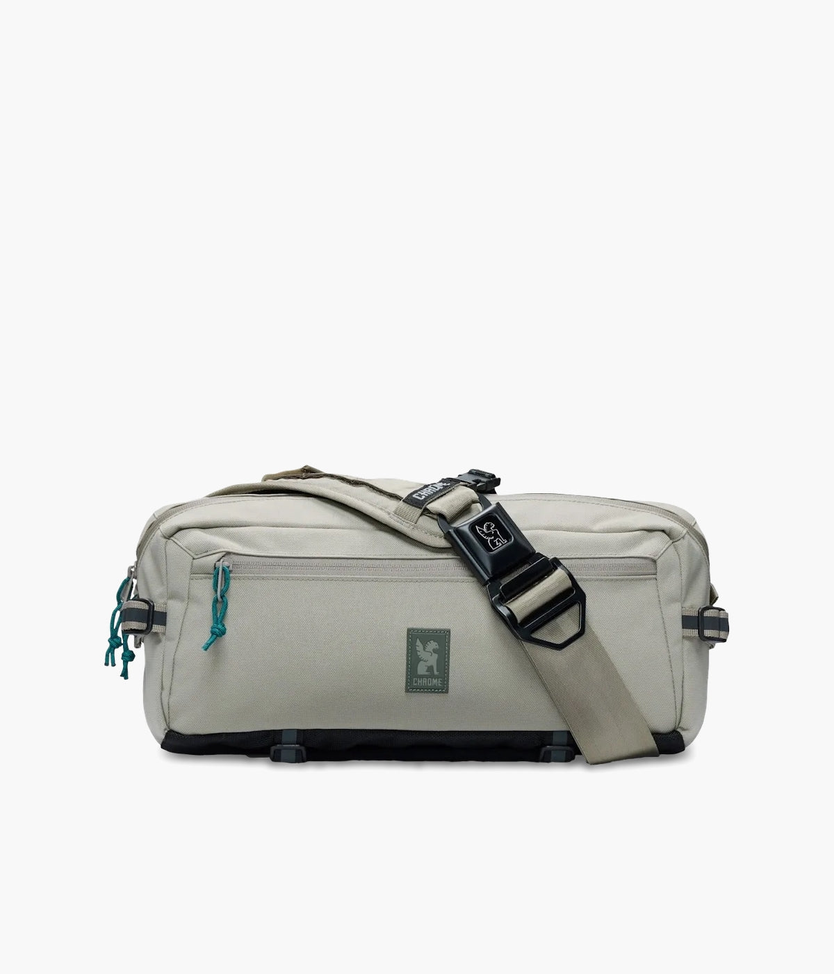 Carpenter γ 90 superーL グリーンバック/シルバーサイド Chrome 9L Messenger Bag | Compact, Durable & Water-Resistant