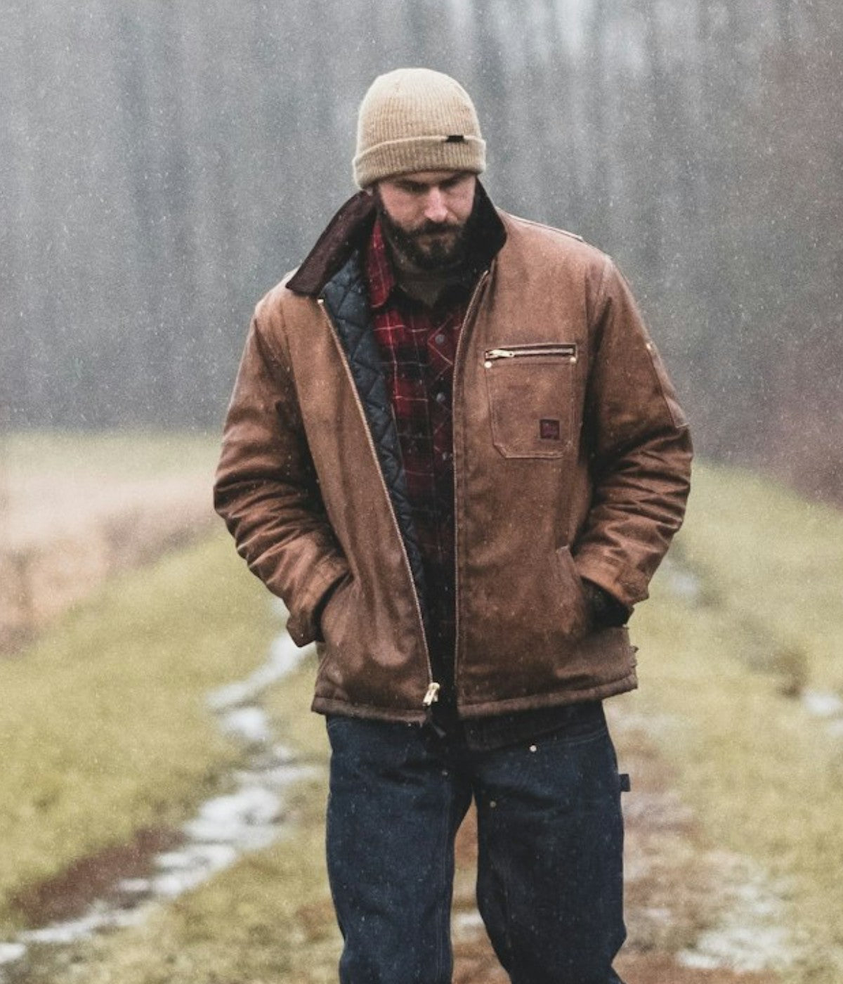 Tough Duck Men's Duck Chore Jacket – Warm & Durable Workwear