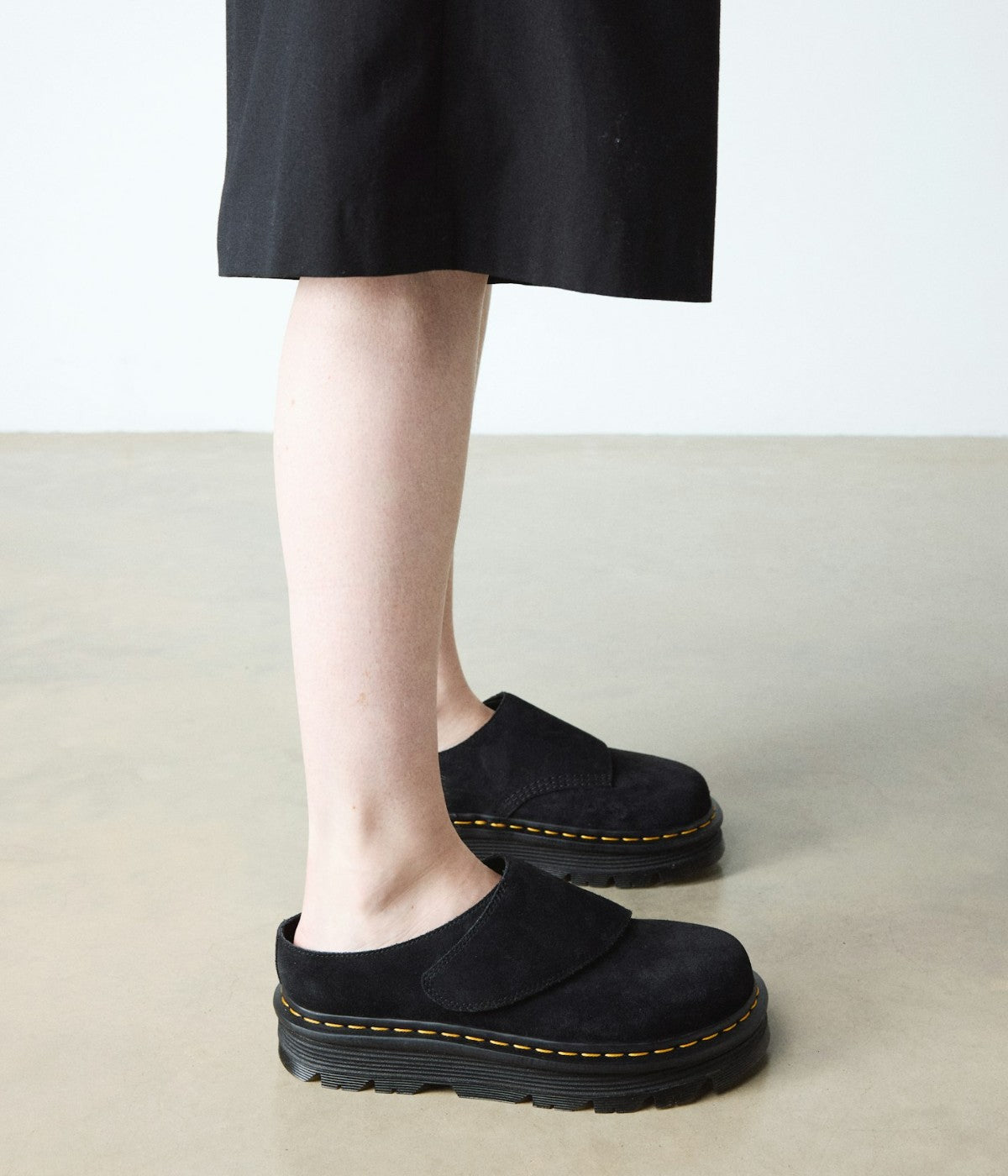 Zebzag AnyWair Suede Mules with SoftWair Footbed Dr. Martens