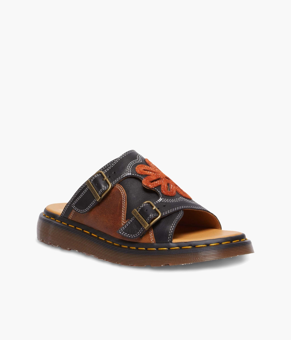 #color_Black / Conker Brown / Rust Orange