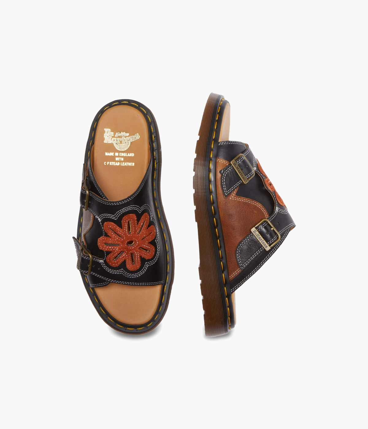 #color_Black / Conker Brown / Rust Orange